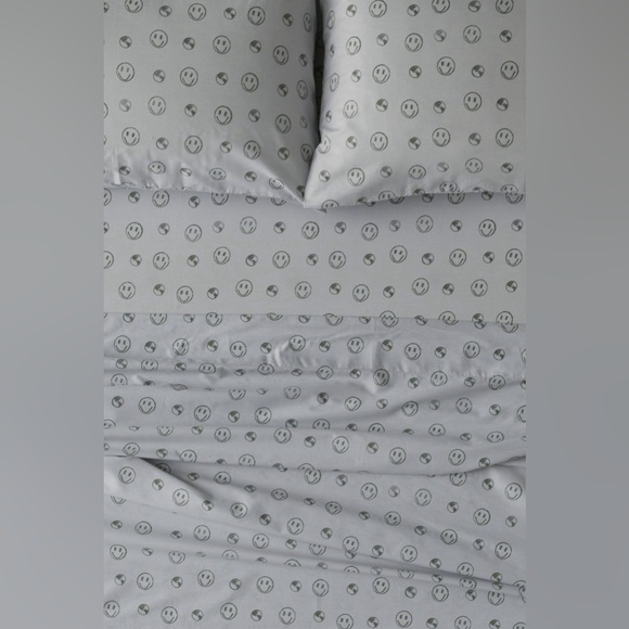 UO Urban Outfitters Gray Pattern Twin XL Sheet Set NWT - Picture 2 of 4